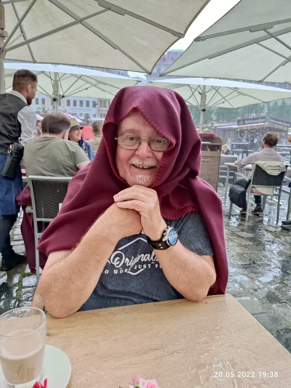 Nass geworden